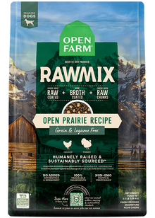 Open Farm RawMix Open Prairie Grain and Legume Free Dog Food