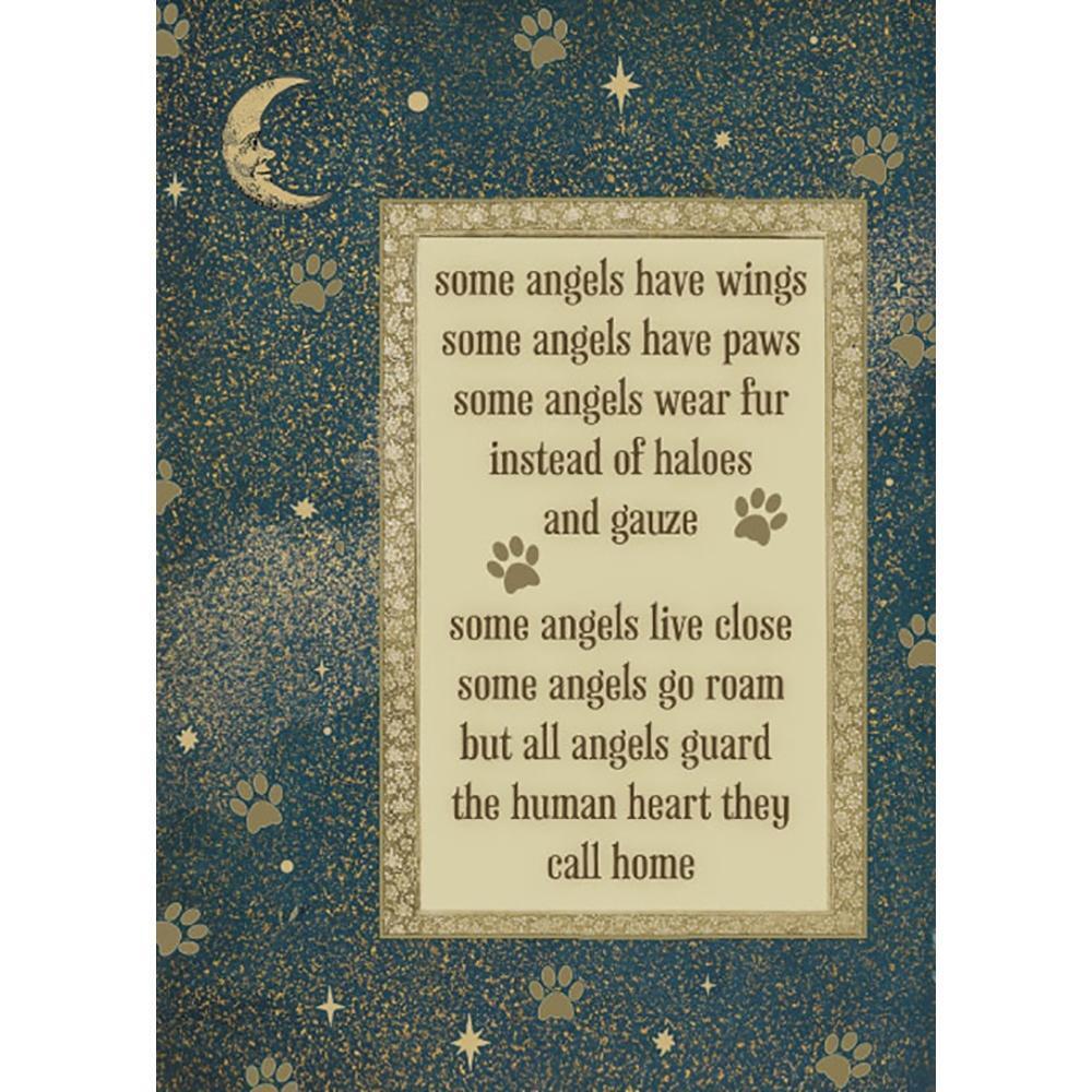 Tree Free Pet Angels Sympathy Card