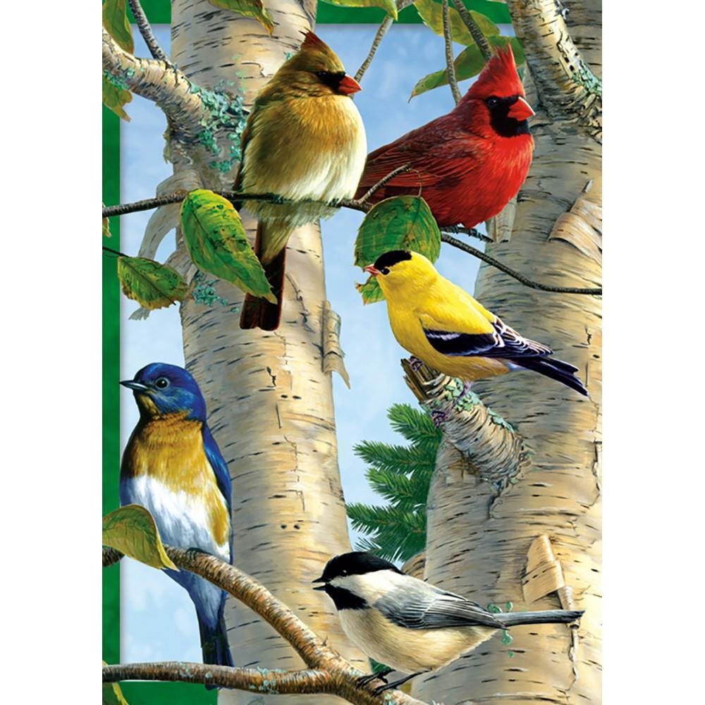 Tree Free Favourite Song Birds Blank Card