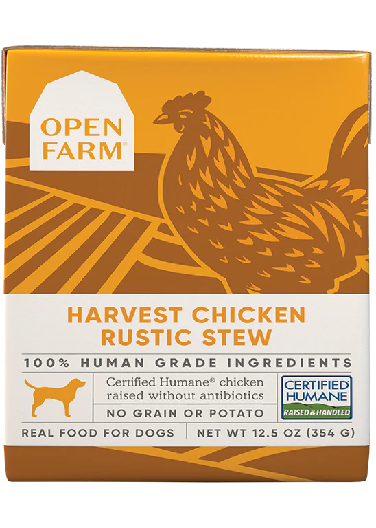 Open Farm Harvest Chicken Rustic Stew for Dog 12.5oz