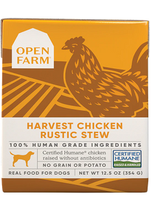 Open Farm Harvest Chicken Rustic Stew for Dog 12.5oz