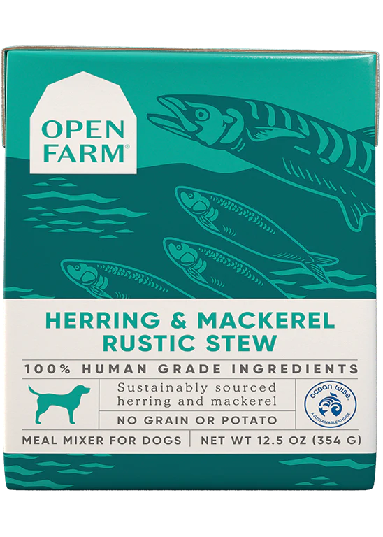 Open Farm Herring and Mackerel Rustic Stew for Dog 12.5oz