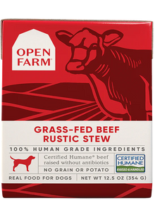 Open Farm Grass-Fed Beef Rustic Stew for Dog 12.5oz