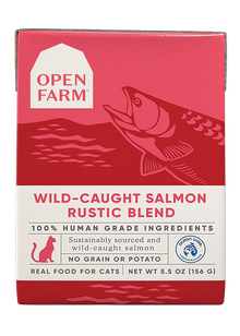 Open Farm Wild-Caught Salmon Rustic Blend Wet Cat Food 5.5oz