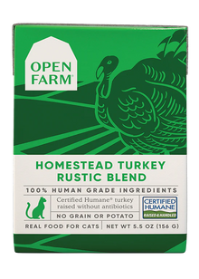 Open Farm Homestead Turkey Rustic Blend Wet Cat Food 5.5oz