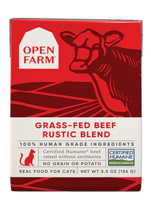 Open Farm Grass-Fed Beef Rustic Blend Wet Cat 5.5oz