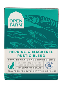 Open Farm Herring and Mackerel Rustic Blend Wet Cat Food 5.5oz