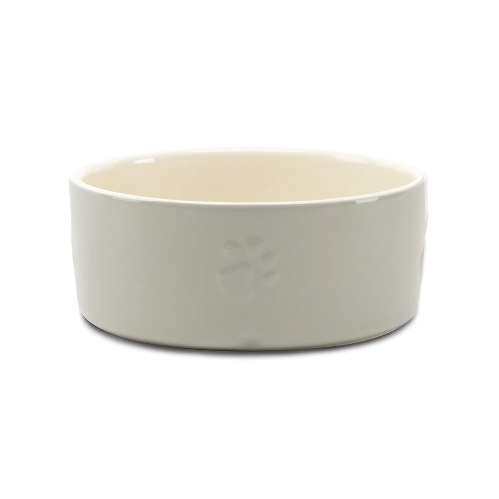 Scruffs Icon Food Bowl Grey