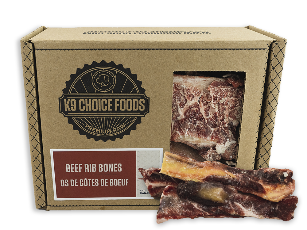 K9 Choice🍁 Frozen Beef Rib Bones 3lb