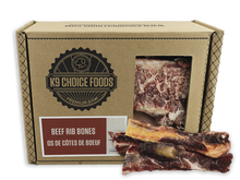 K9 Choice Frozen Beef Rib Bones 3lb