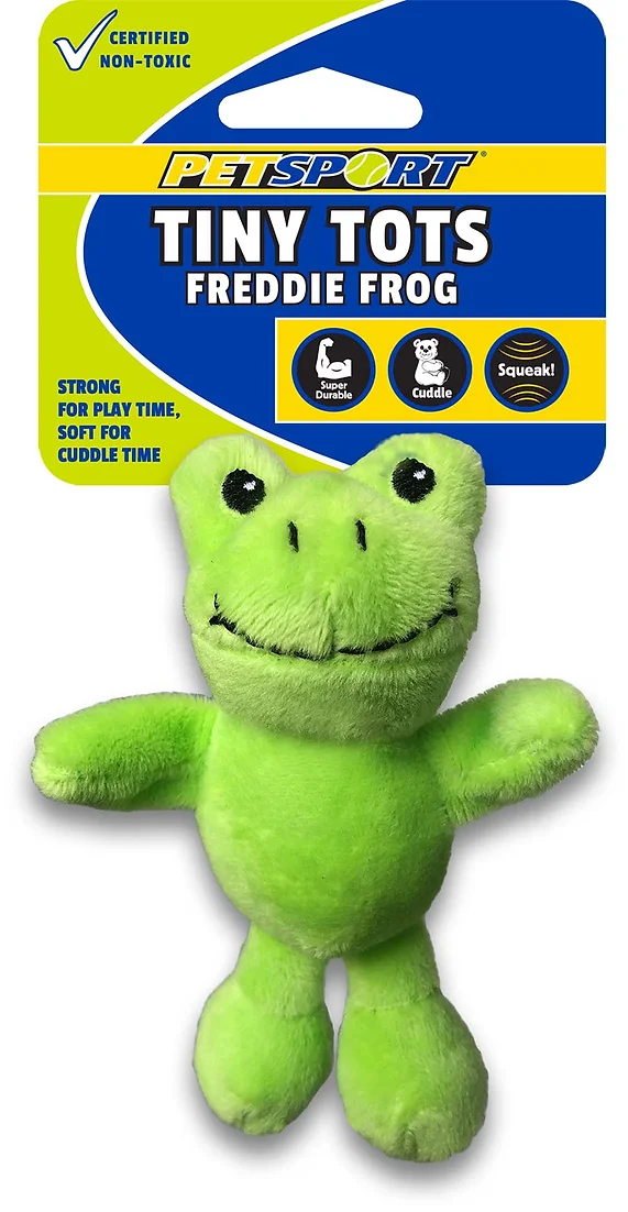 Petsport Tiny Tots Freddie Frog 4"