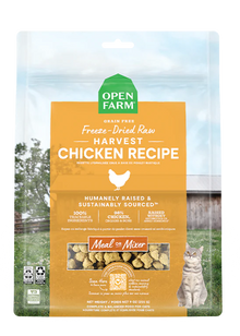 Open Farm Harvest Chicken Freeze-Dried Raw Morsels Cat Food