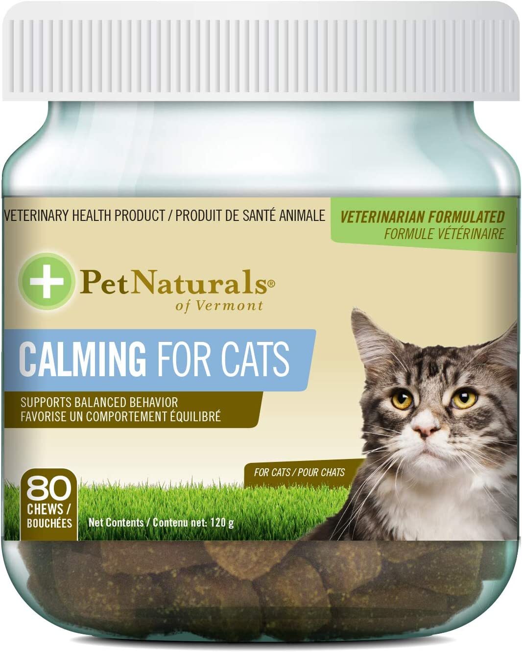 Pet Naturals Calming Treats for Cats - 80 Chews