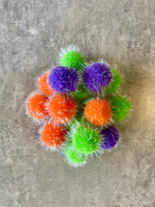 Bud'Z Coloured Pom Pom Balls