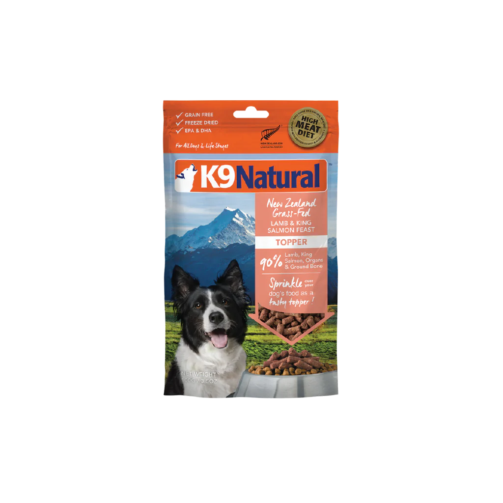 K9 Natural Lamb & King Salmon 500g Dog Food