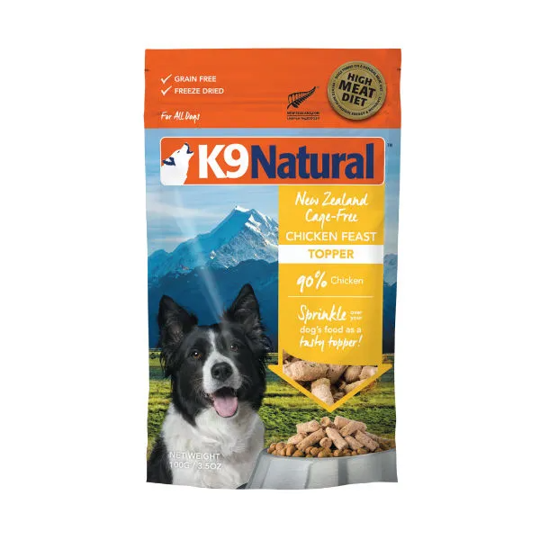 K9 Natural Chicken Feast 100g Dog Topper