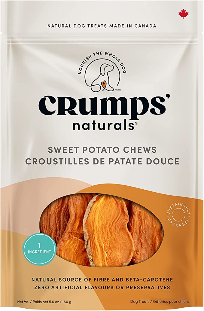 Crumps Naturals Sweet Potato Chews 160g