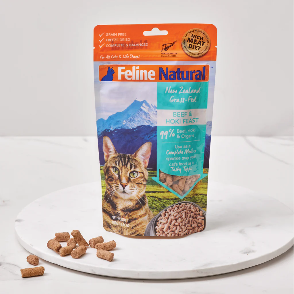 Feline Natural Beef & Hoki Freeze Dried for Cats