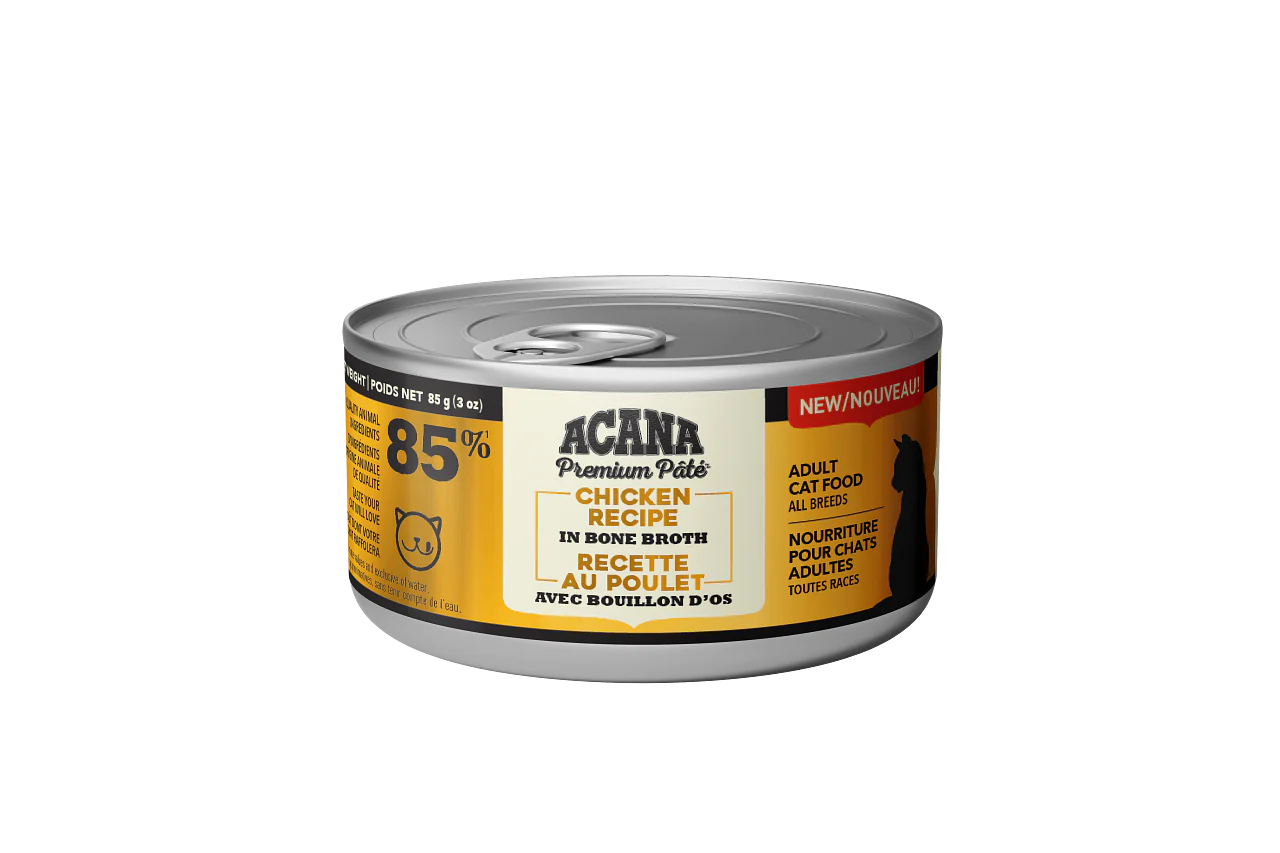 Acana Premium Pate Chicken Recipe  in Bone Broth for Cat 5.5oz