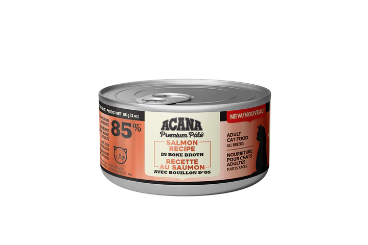 Acana Premium Pate Salmon Recipe in Bone Broth for Cat 5.5oz