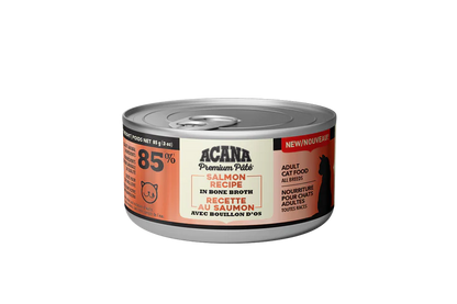 Acana Premium Pate Salmon Recipe in Bone Broth for Cat 5.5oz