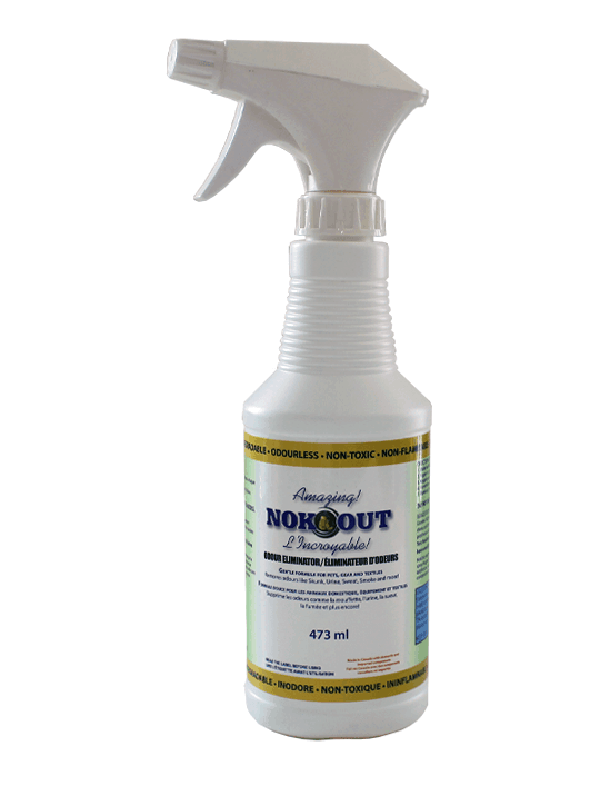 Odour Eliminator & Sanitizer Nok Out Odor Spray 473Ml