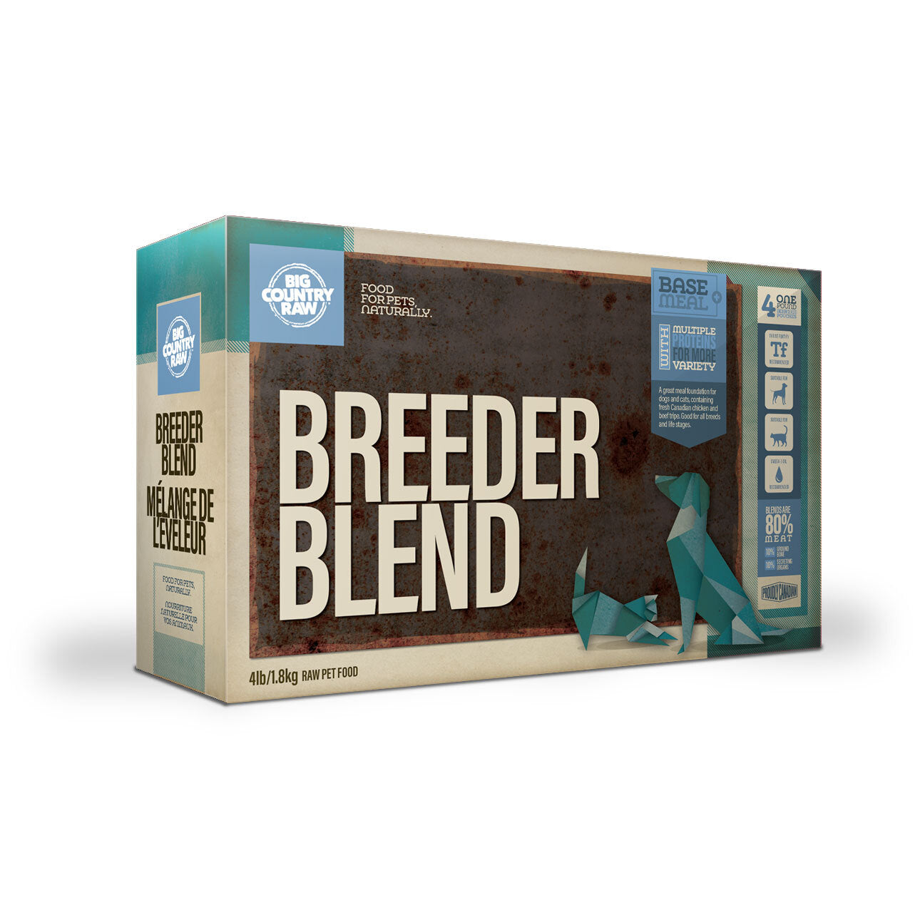 Big Country Raw Breeder Blend 4Lb Carton