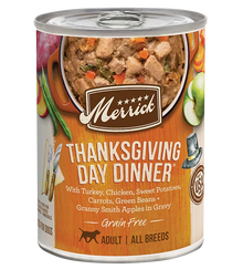 Merrick Thanksgiving Day Dinner for Dogs 12.7oz