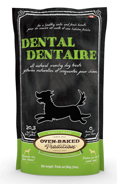 Oven Baked Tradition Dental Treats for Dogs 8oz