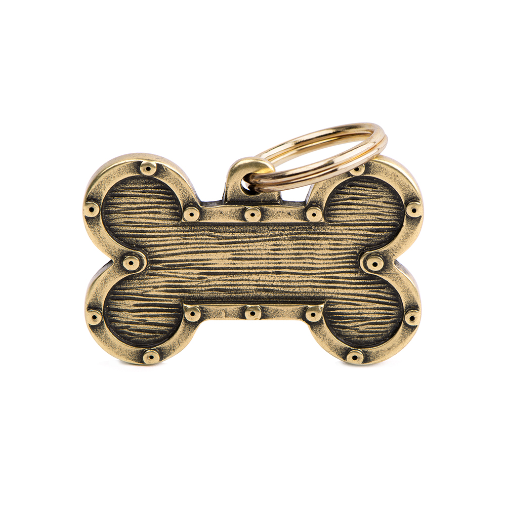 LARGE My Family Bronx  English Brass Bone