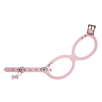 Buddy Belts🍁 Light Pink Genuine Leather Harness