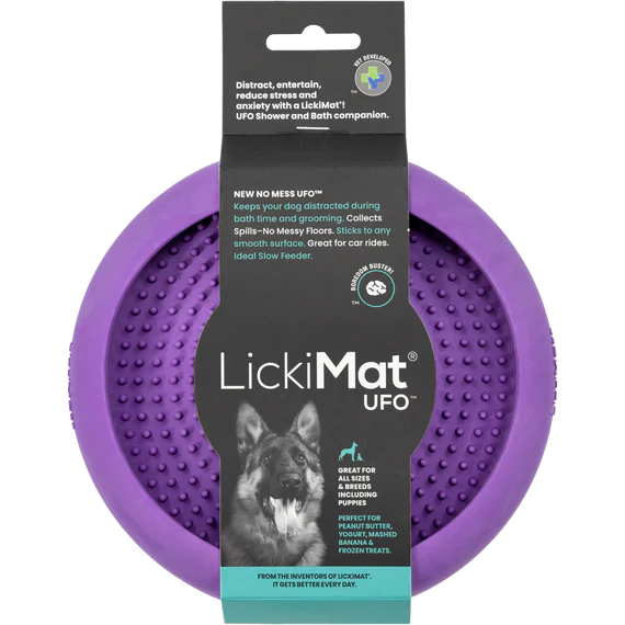 LickiMat UFO with Suction Cup - Purple