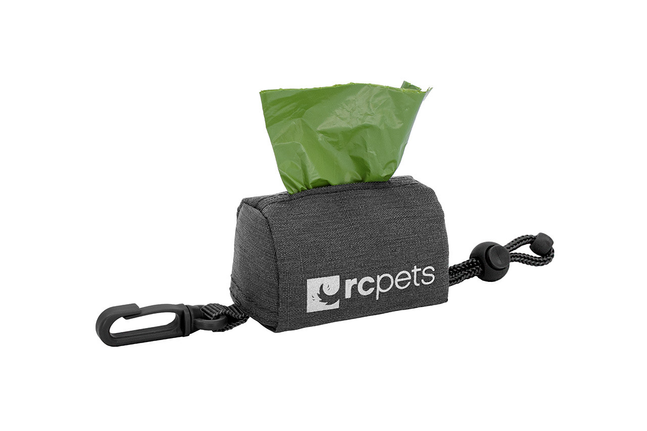 RC Pets Heather Black P.U.P Bag