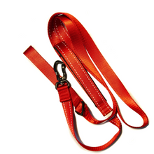 JettaJacks Canadian Red Double Handled Leash