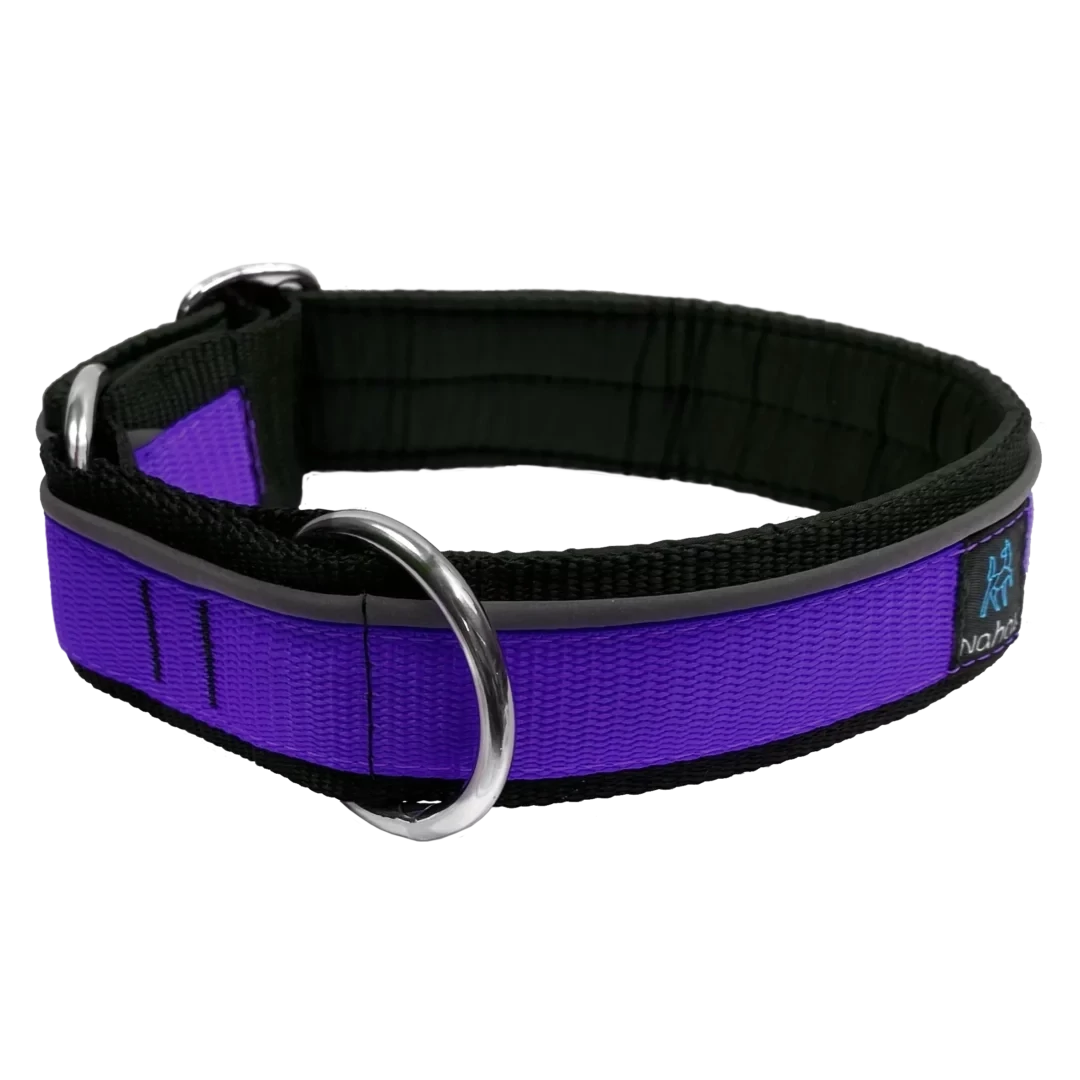 Nahak Purple Collar with Reflective Band