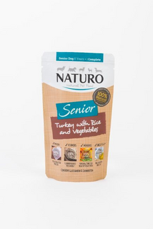 Naturo Canine Senior Adult Mini Turkey with Rice and Vegetables 150g