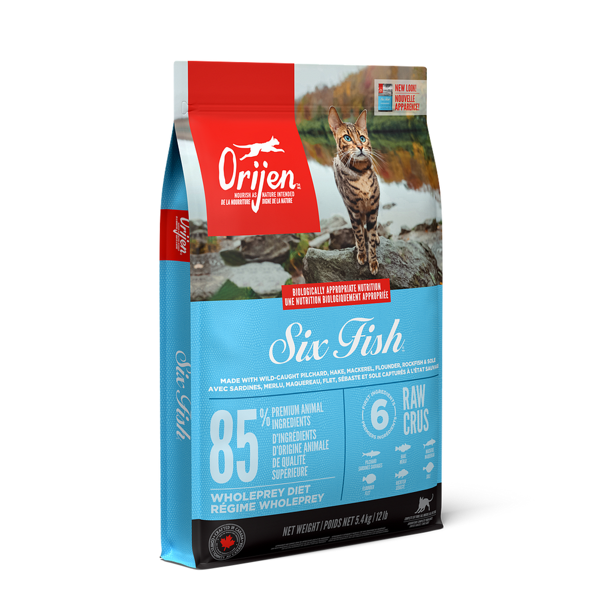 Orijen Six Fish for Cats 5.4kg