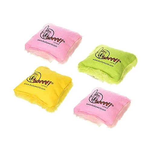 Yeowww! Catnip Pillows Assorted Colours