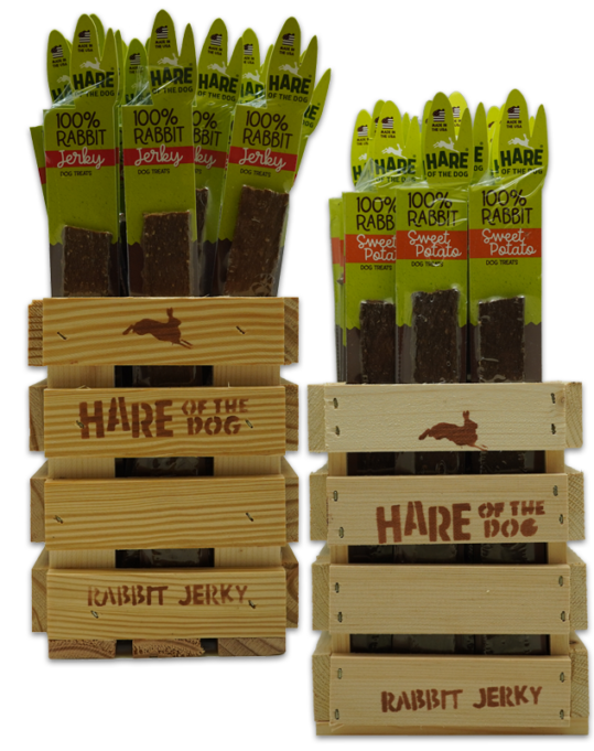 Hare of the Dog 100% Rabbit Jerky 1pc