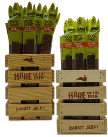 Hare of the Dog 100% Rabbit Jerky 1pc