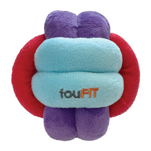 FouFit Blue Knotted Snuffle Ball