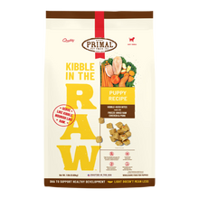 Primal Kibble in the Raw Puppy Chicken & Pork Recipe for Dogs