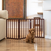 Primetime Petz Perfect Walnut Pup Pet Gate