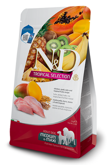 Farmina Tropical Selection Adult Med/Maxi Chicken, Spelt, Oats & Fruits