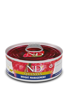 N&D Farmina RAWCAN Quinoa Weight Management Lamb for Cat Single 2.8oz