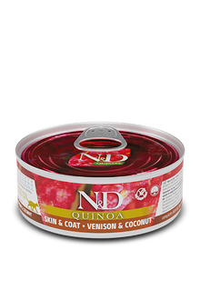 N&D Farmina RAWCAN Quinoa Skin & Coat Venison & Coconut for Cat Single 2.8oz