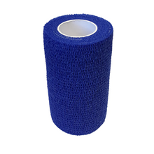 Silverline Royal Blue 4" Cohesive Bandage