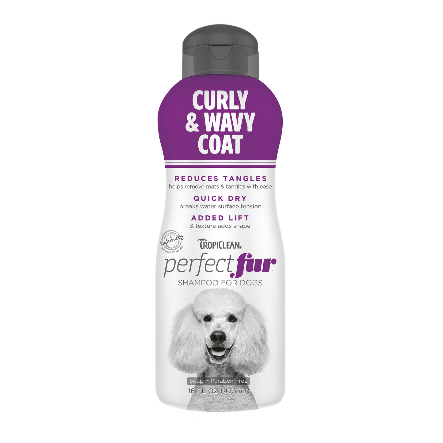 Tropiclean Perfect Fur Curly & Wavy Coat 16oz