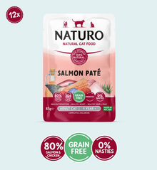 Naturo Cat Salmon Pate Pouch 85g