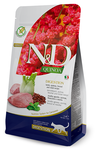 Farmina N&D Adult Digestion Lamb & Quinoa for Cats